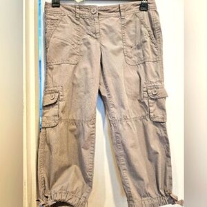 LOFT cargo/jogger drawstring pants Size 4